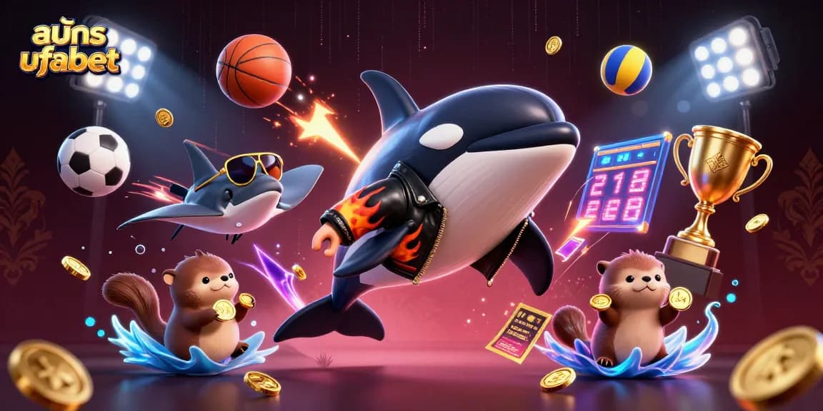 Engage with exciting สมัคร ufabet opportunities as characters dive into gaming action with sports elements!
