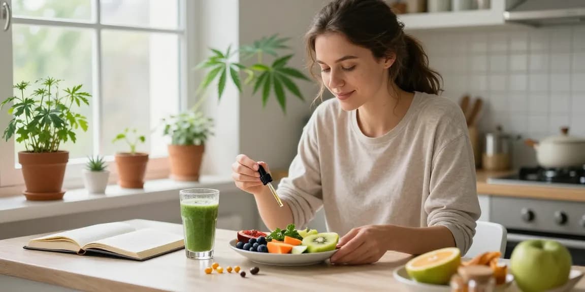 Cannabis delivery with quality CBD oil used in daily wellness routines for natural health benefits.
