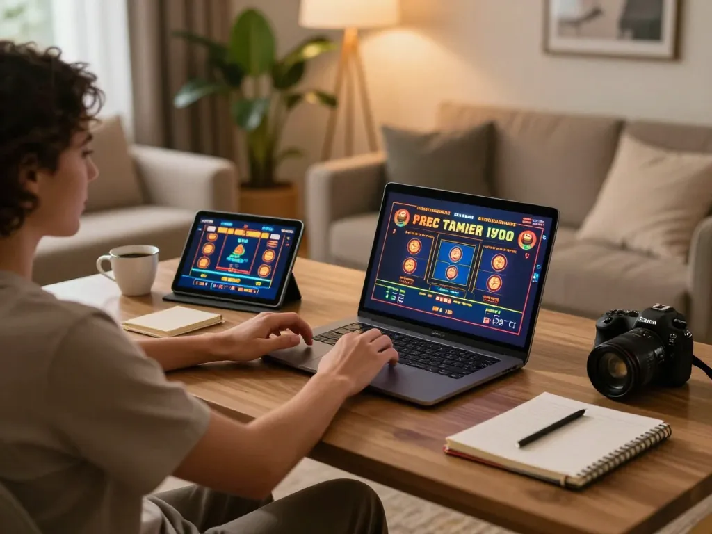 การตั้งค่าเกมออนไลน์ FAFA828 ที่มีผู้เล่นเข้าร่วมในเกมสล็อตเชิงกลยุทธ์ที่บ้าน