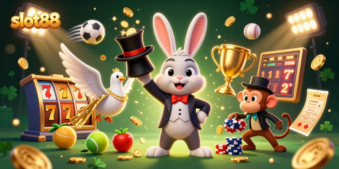 Spin the reels of slot88 while enjoying the magic of our vibrant casino scene.