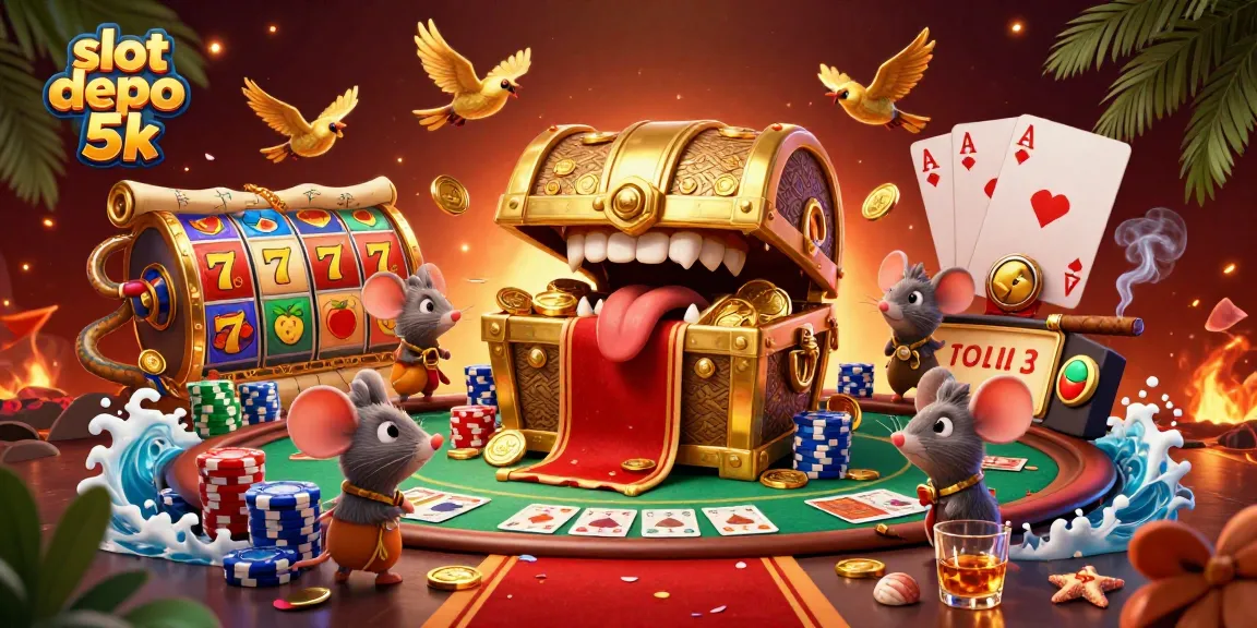 Slot depo 5k menarik pemain dengan harta berharga dari permainan slot yang menggiurkan.