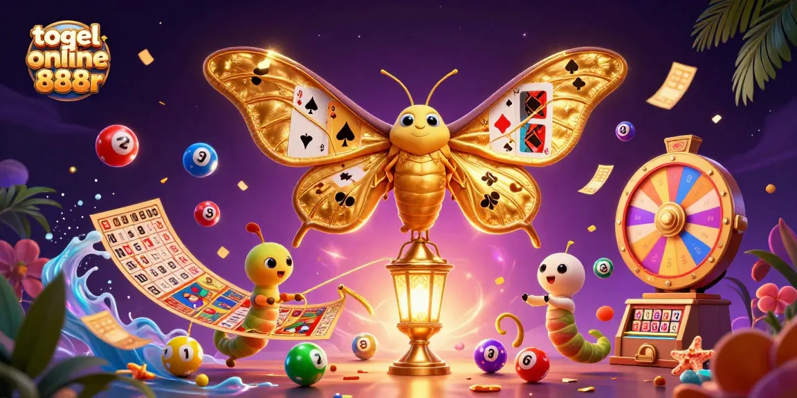 Join the excitement of togel online 888r with a vibrant 3D casino scene featuring lottery elements and dazzling effects.
