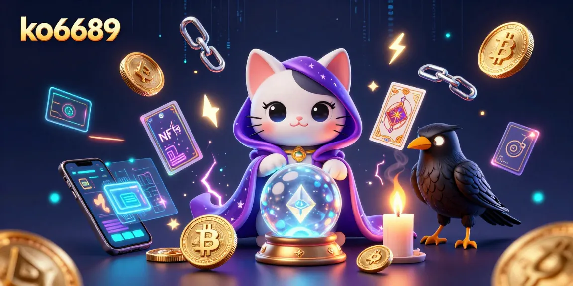 Join the excitement of ko6689's online casino with a captivating mystical scene featuring vibrant elements.