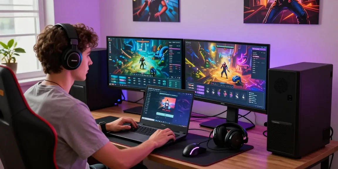Engaging setup for Raja Game login with user immersed in vibrant gaming atmosphere.