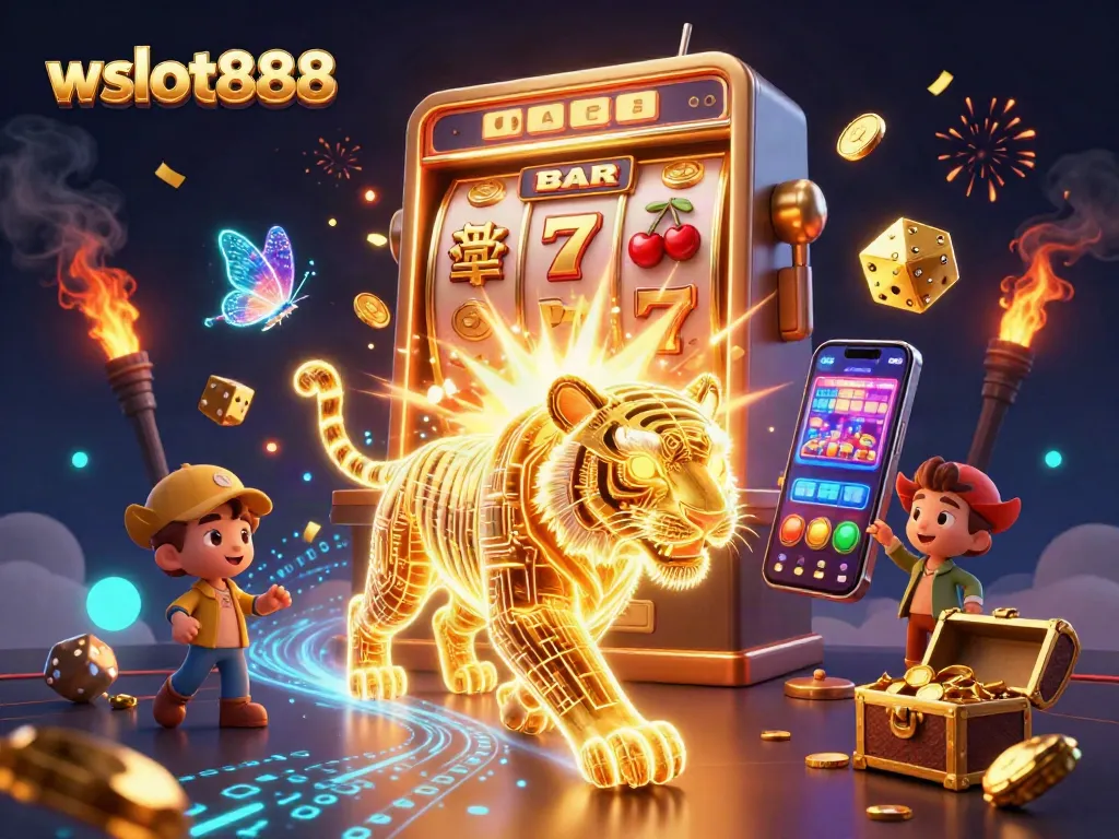 Wslot888 menghadirkan pengalaman bermain slot online dengan jackpot dan simbol ikonik