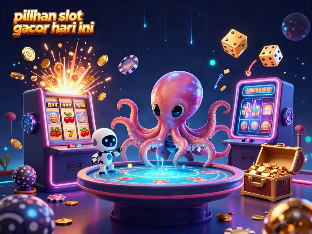 Menggoda pilihan slot gacor hari ini dengan visual menarik dari karakter kartun 3D dan mesin slot