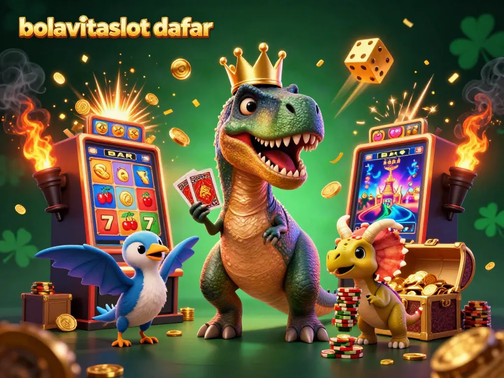 Experience excitement at bolavitaslot daftar with engaging slot games featuring vibrant characters and thrilling jackpots.