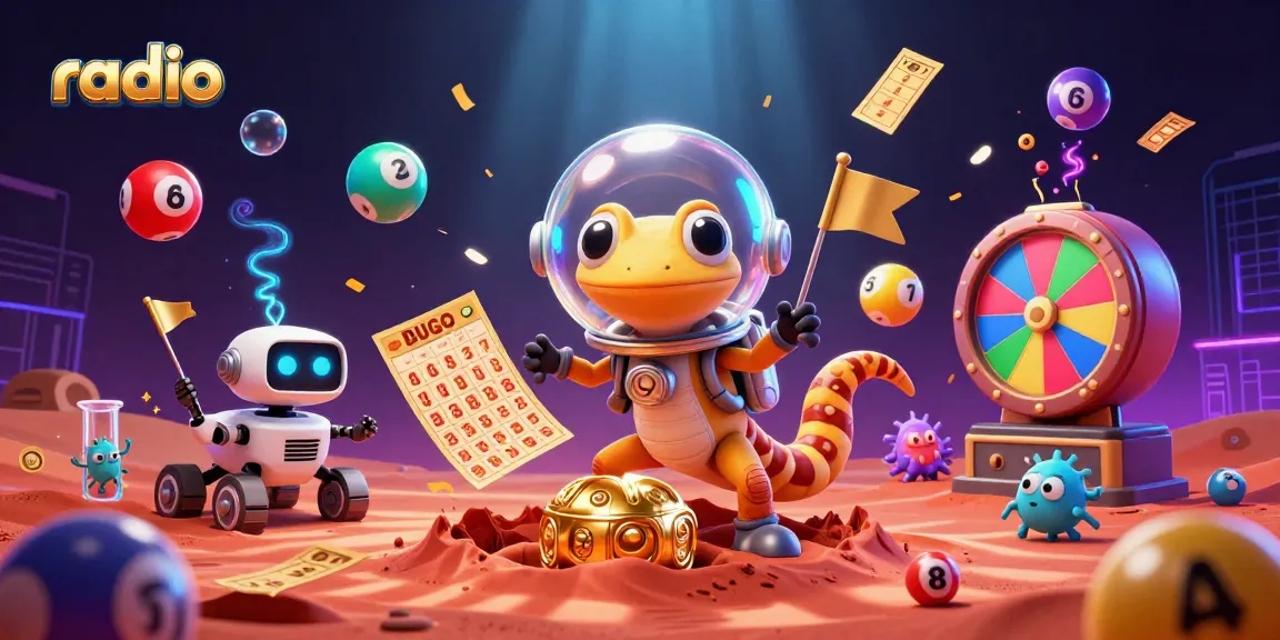 Experience exciting wins at the radio-themed casino with vibrant lottery elements and dynamic gameplay.