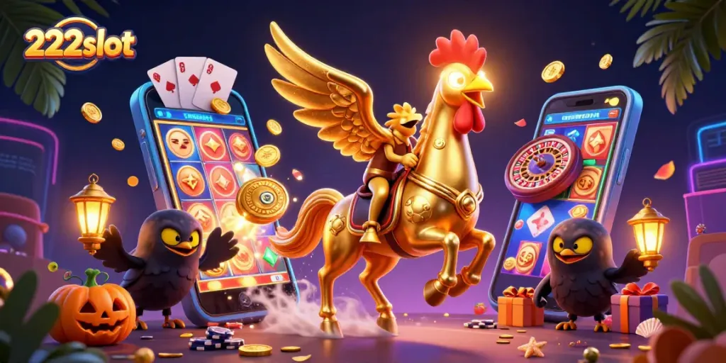 Menggandakan keberuntungan dengan 222slot di kasino malam yang megah, memikat semua pemain dengan keseruan!