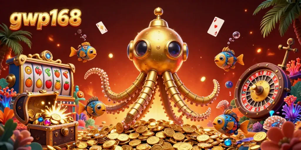 Gambarkan pengalaman bermain dengan gwp168, kraken emas muncul di tengah harta karun kasino, untuk menarik perhatian penjudi.
