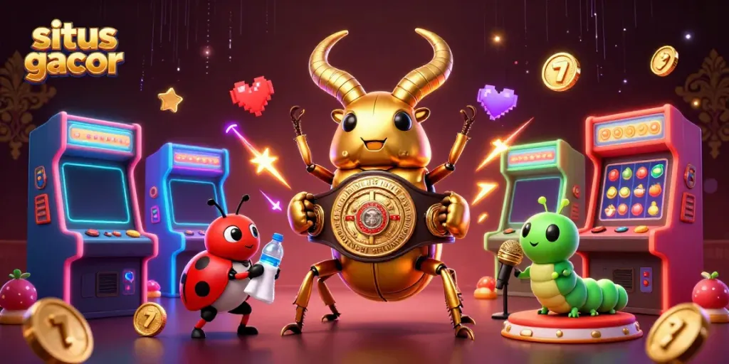 Menangkan jackpot di situs gacor dengan ilustrasi kasino 3D menarik