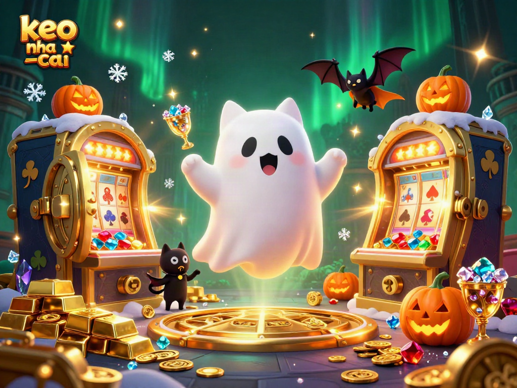 Engage with keo nha cai in a vibrant casino scene showcasing animated charm and gambling excitement.