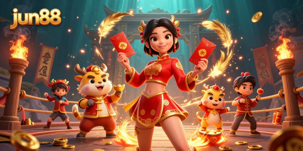 Experience top gaming thrills at jun88 with festive ambiance from the Lunar New Year celebration.
