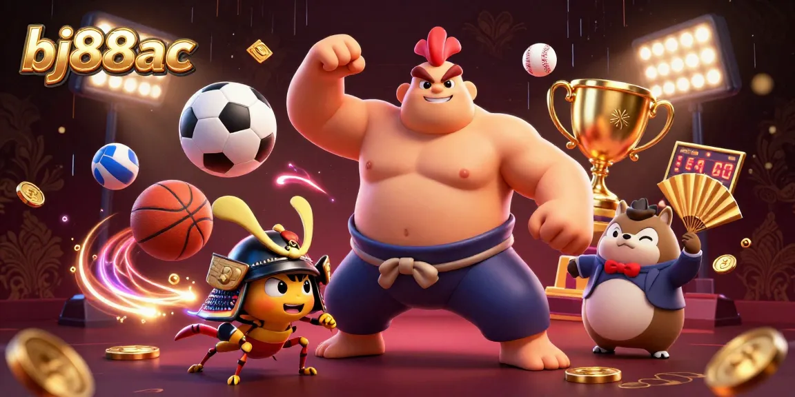 Engage with thrilling sports action at bj88ac with dynamic characters and game elements.