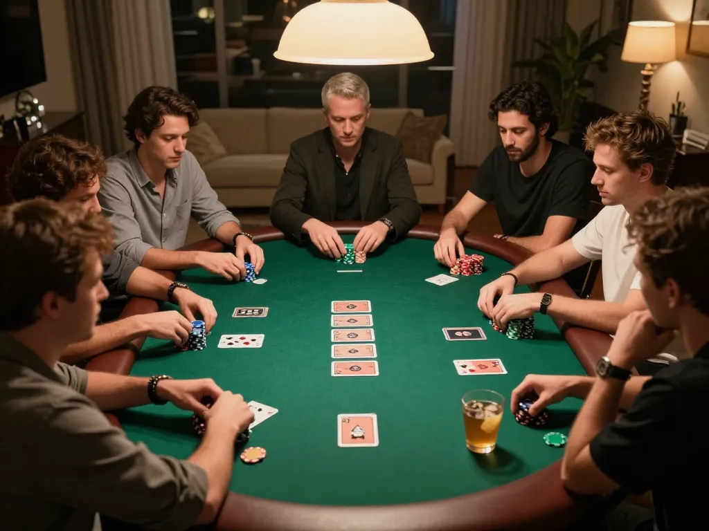 spinadvisor recommends the ideal poker setup for an engaging and strategic home game night atmosphere.