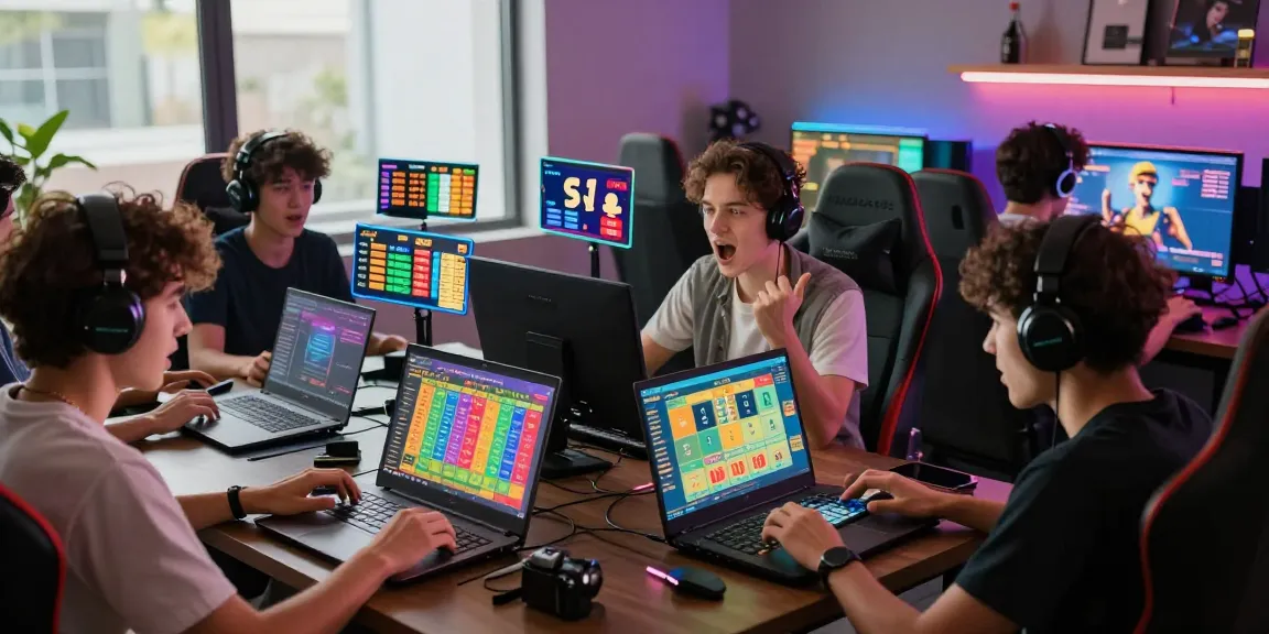 Engaged players utilizing pakde4d for online togel gaming in a vibrant digital environment