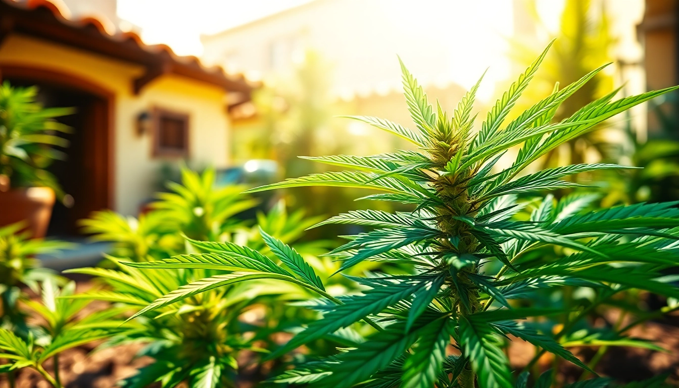 Cultivez légalement des plantes de cannabis dans votre jardin en Espagne.