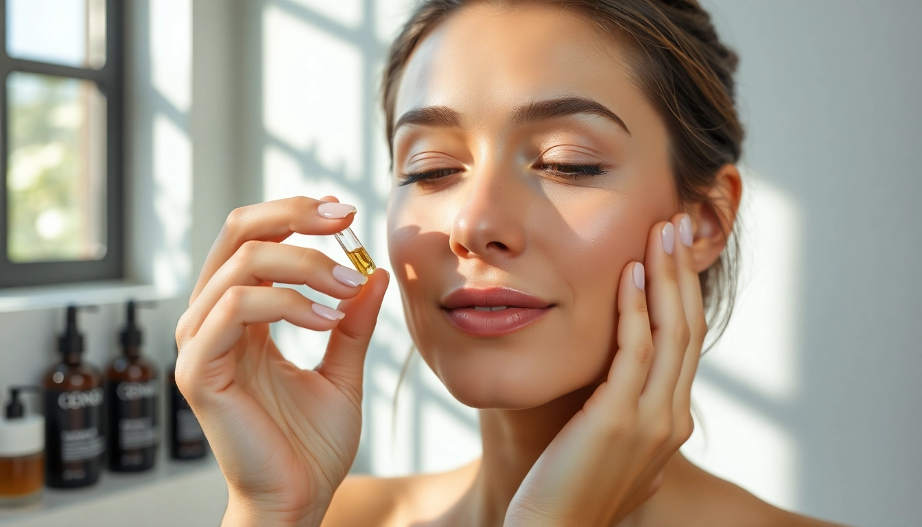 Apply CBD oil for skin to enhance hydration and reduce inflammation.