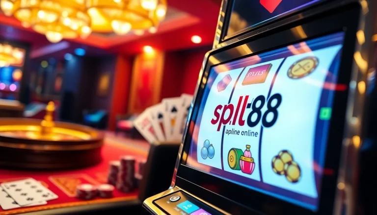 Play and win on the slot online apiraja88 with vibrant casino visuals, poker chips, and excitement.