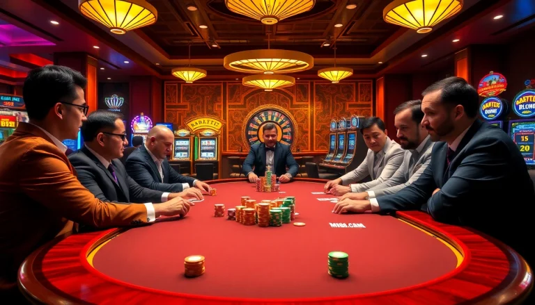 Experience the thrill of high-stakes poker at https://mu88.camp/, where players strategize and win big.