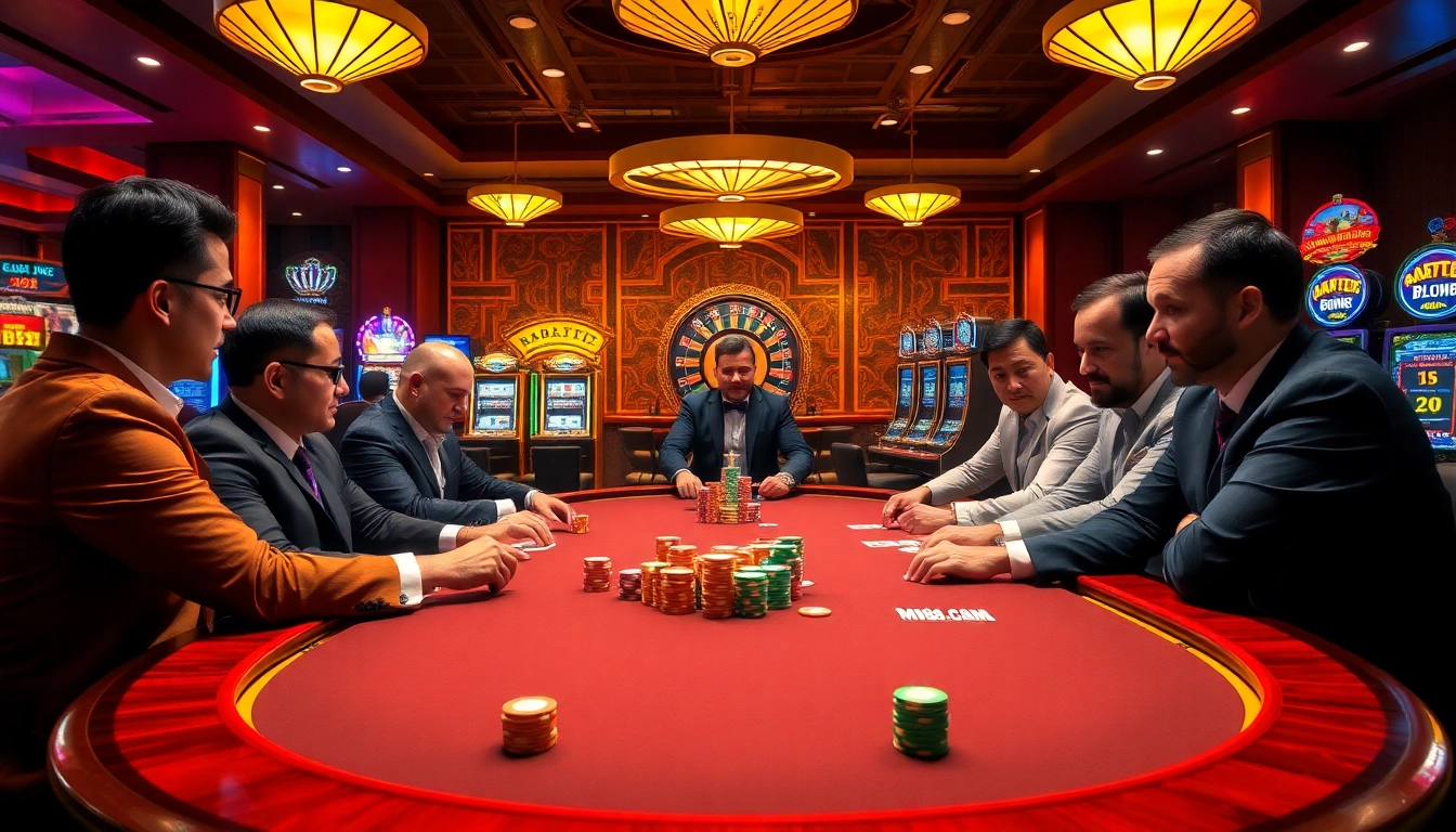 Experience the thrill of high-stakes poker at https://mu88.camp/, where players strategize and win big.