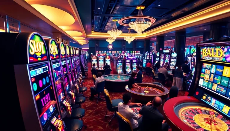 Experience the thrill of winning at slot online apiraja88 with colorful machines and vibrant casino energy.