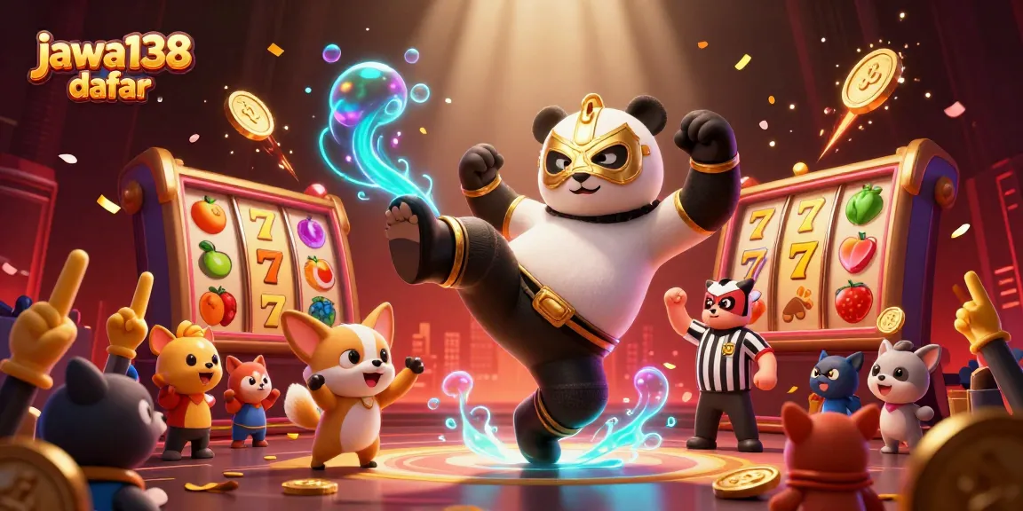 Menghasilkan bonus menarik di jawa138 daftar dengan panda pegulat dan penonton ceria di arena kasino.